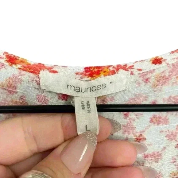 Maurice’s Floral Babydoll Top - Picture 2 of 6